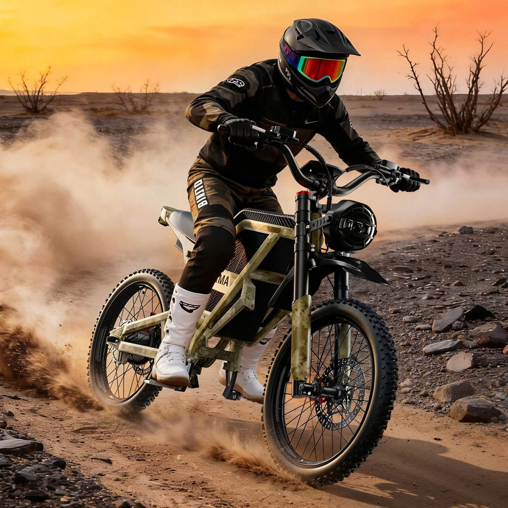 3000W PULUMA PM001 Off-road electric vehicle 60KM/H 60V30AH 130NM hydraulic
