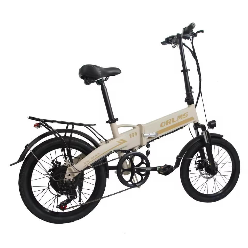 ORLMS S9 Fat Tire Folding Electric Bike – 500W 48V 13Ah