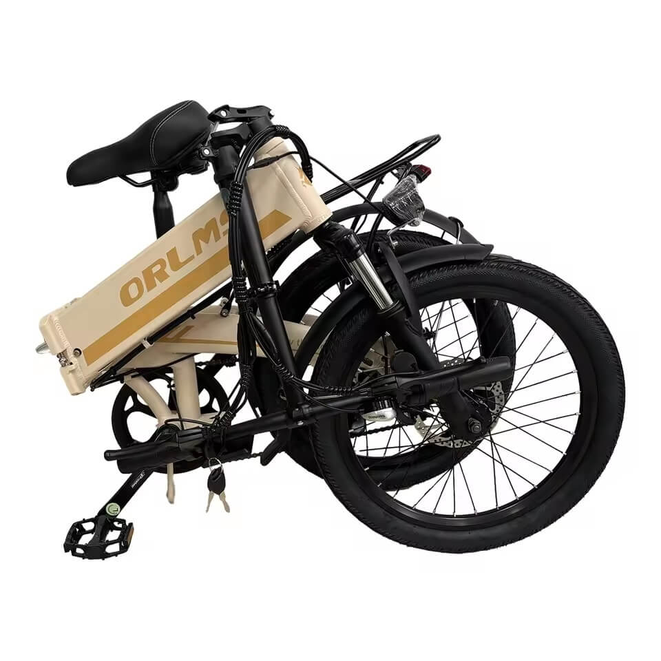 ORLMS S9 Fat Tire Folding Electric Bike – 500W 48V 13Ah